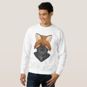 Fox als Bandit met Kerchief Trui (Voorkant volledig)