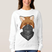 Fox als Bandit met Kerchief Trui (Voorkant)