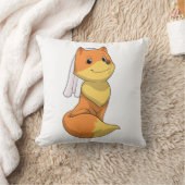 Fox als Bride met Veil Kussen (Deken)