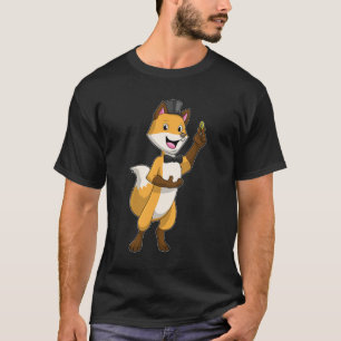 Fox als bruom met bruiloft t-shirt