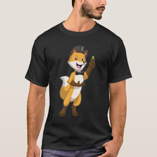 Fox als bruom met bruiloft t-shirt (Voorkant)