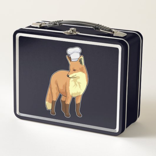 Fox als Cook met Chef-pet (Voorkant)