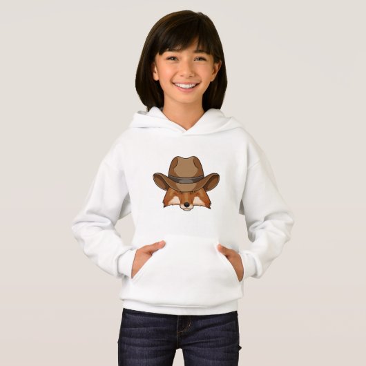 Fox als Cowboy met Pet (Voorkant volledig)