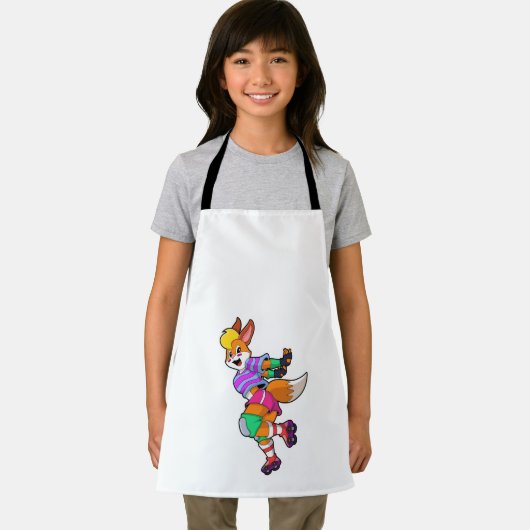 Fox als gealigneerde Skater met gealigneerde Schaa Schort (Insitu)