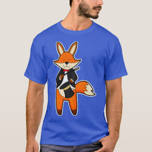 Fox als goochelaar met toverstaf Pet T-shirt