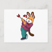 Fox als Groom met Suit Briefkaart (Voorkant)