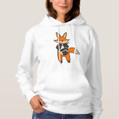 Fox als Magicaliër met Magic Wand & Pet Hoodie (Voorkant)