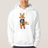 Fox als Magicaliër met Magic Wand & Pet Hoodie (Voorkant)