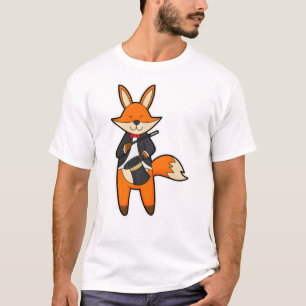 Fox als Magicaliër met Magic Wand & Pet T-shirt
