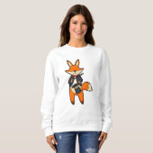 Fox als Magicaliër met Magic Wand & Pet Trui (Voorkant volledig)