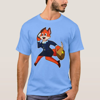 Fox als secretaris van de Dress T-shirt