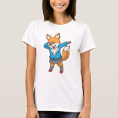 Fox als secretaris van Hip Hop Dance T-shirt (Voorkant)