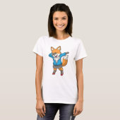 Fox als secretaris van Hip Hop Dance T-shirt (Voorkant volledig)