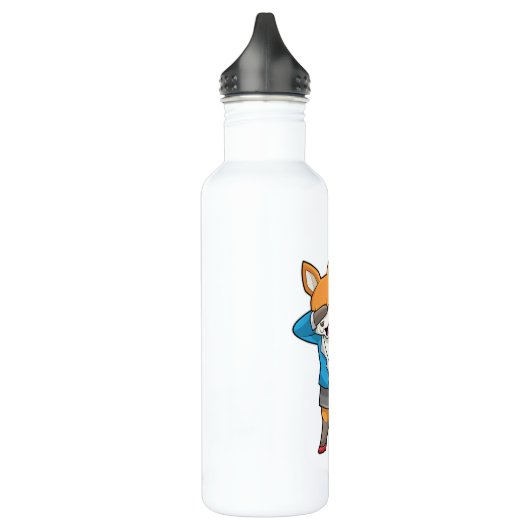 Fox als secretaris van Hip Hop Dance Waterfles (Links)