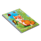 fox and butterfly notitieboek (Rechterzijde)