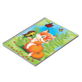 fox and butterfly notitieboek (Linkerzijde)