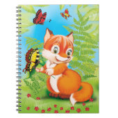 fox and butterfly notitieboek (Voorkant)