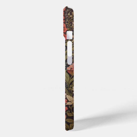 Fox and Foxglove Bloemen William Morris Geïnspiree Case-Mate iPhone Case (Achterkant / Links)