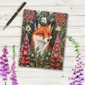 Fox and Foxglove Bloemen William Morris Geïnspiree Planner