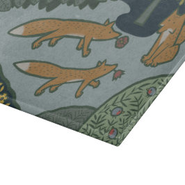 Fox and friends cutting board snijplank