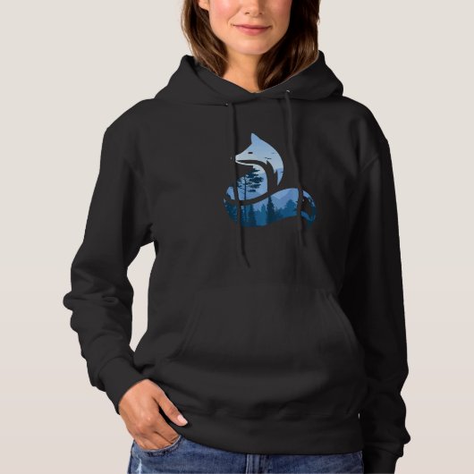 Fox Animal Fox Hunting Drive Hunting Hoodie (Voorkant)