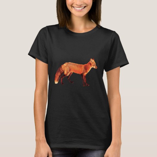 Fox Animal Print Animal @n mal Fox T-shirt (Voorkant)
