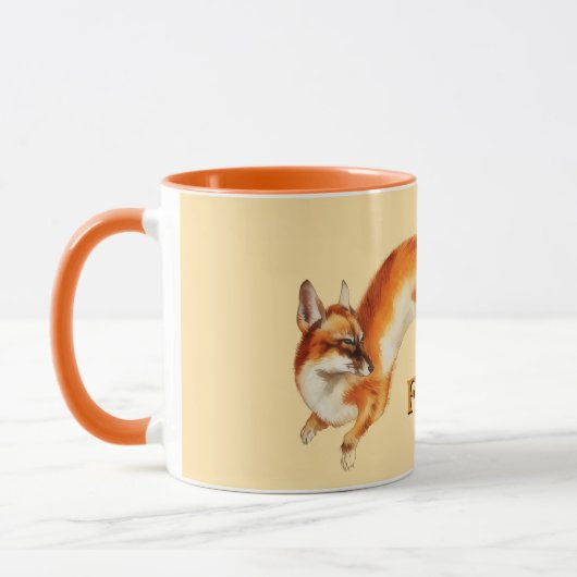  Fox Art Foxy Mok Cup (Links)