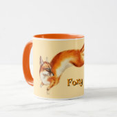 Fox Art Foxy Mok Cup (Voorkant links)