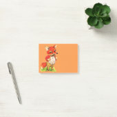 Fox  art post-it note gift (Kantoor)
