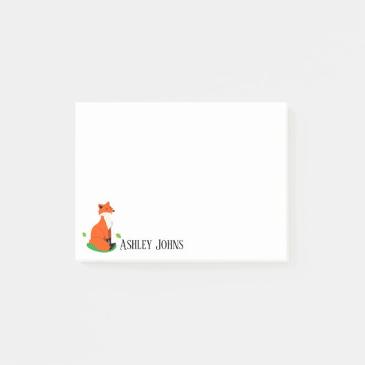 Fox Art Post-it® Notes (Voorkant)
