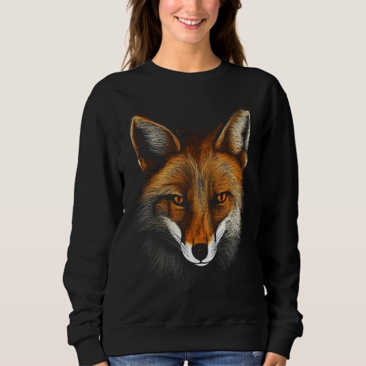 Fox Artwork  Animal  Animal Fox 12 Trui (Voorkant)