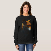 Fox Artwork Animal Animal Fox 4 Trui (Voorkant volledig)