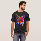 Fox Artwork  Animal  Animal Fox 6 T-shirt (Voorkant volledig)