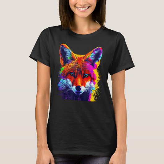 Fox Artwork  Animal  Animal Fox 6 T-shirt (Voorkant)