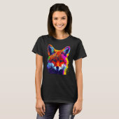 Fox Artwork  Animal  Animal Fox 6 T-shirt (Voorkant volledig)