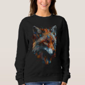 Fox Artwork  Animal  Animal Wolf Trui (Voorkant)