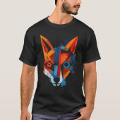 Fox Artwork  Animal Fox T-shirt (Voorkant)