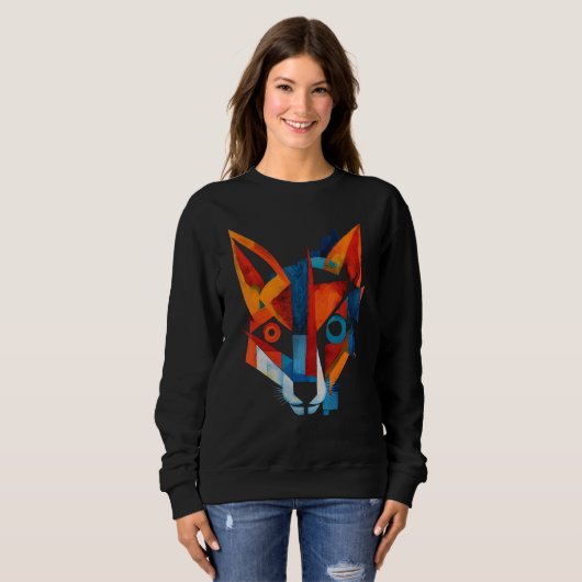 Fox Artwork  Animal Fox Trui (Voorkant volledig)