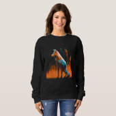Fox Artwork City Animal Animal Fox Trui (Voorkant volledig)