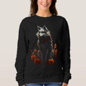 Fox Artwork Flowers  Animal  Animal Fox Trui (Voorkant)