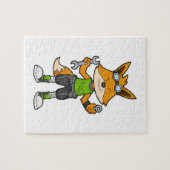 Fox as Mechanic with Wrench & Nut Legpuzzel (Horizontaal)