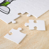 Fox as Mechanic with Wrench & Nut Legpuzzel (Zijkant)