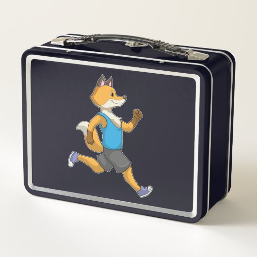 Fox as Runner at Running (Achterkant)
