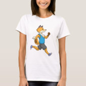 Fox as Runner at Running T-shirt (Voorkant)