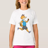 Fox as Runner at Running T-shirt (Voorkant)