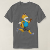 Fox as Runner at Running T-shirt (Design voorkant)