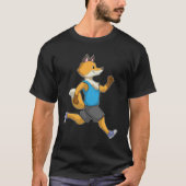Fox as Runner at Running T-shirt (Voorkant)