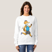 Fox as Runner at Running Trui (Voorkant volledig)