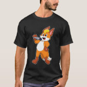 Fox as Singer with Microphone T-shirt (Voorkant)