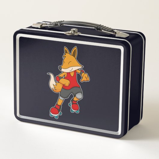 Fox as Skater with Roller skates (Voorkant)